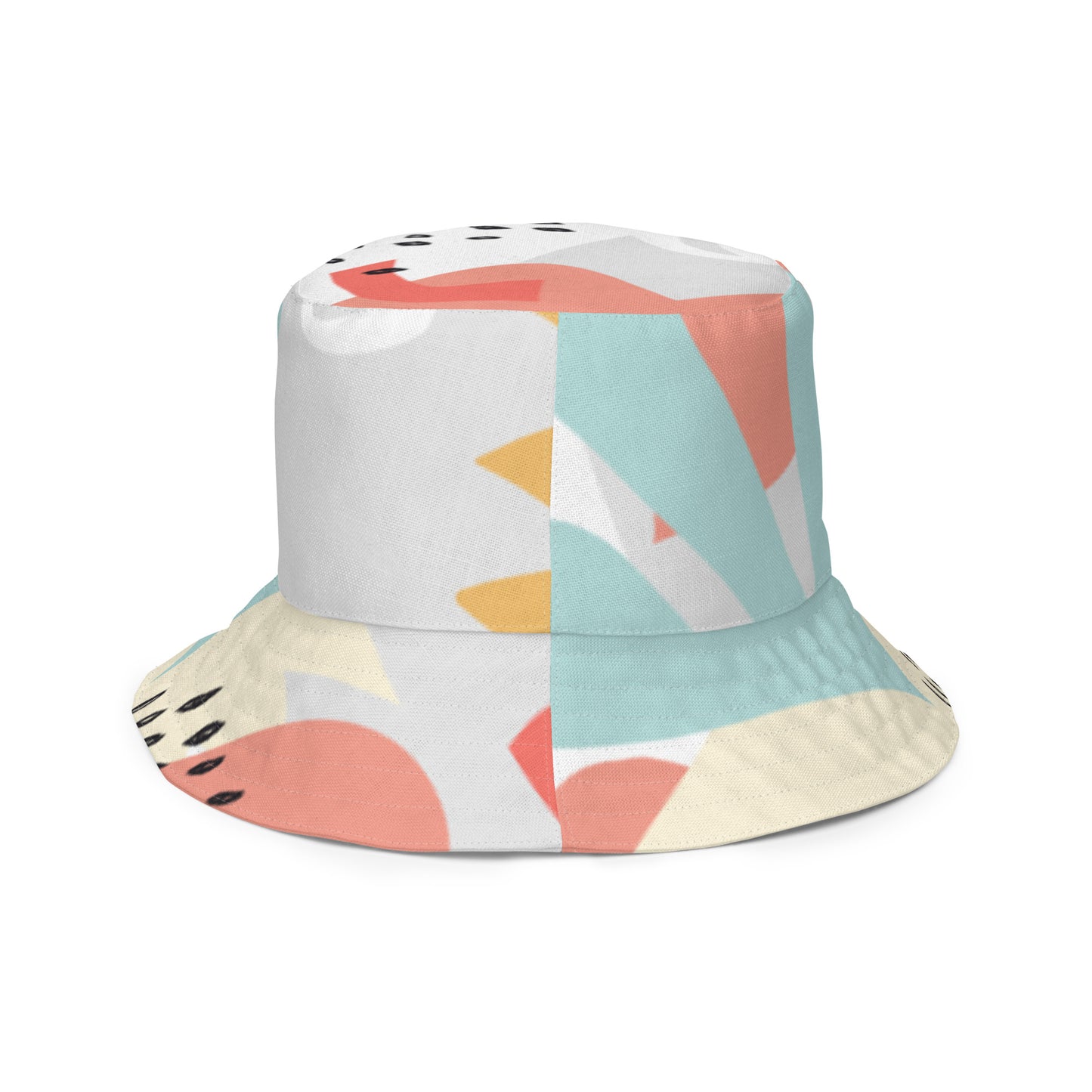 Kawaii Coloring Book "Undersea Collection" by Lulu Edge Reversible Bucket Hat