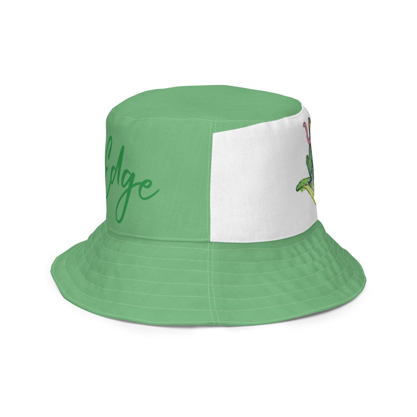 Penelope's Puddle Paddle Day "Rainbow Collection" by Lulu Edge Reversible Bucket Hat