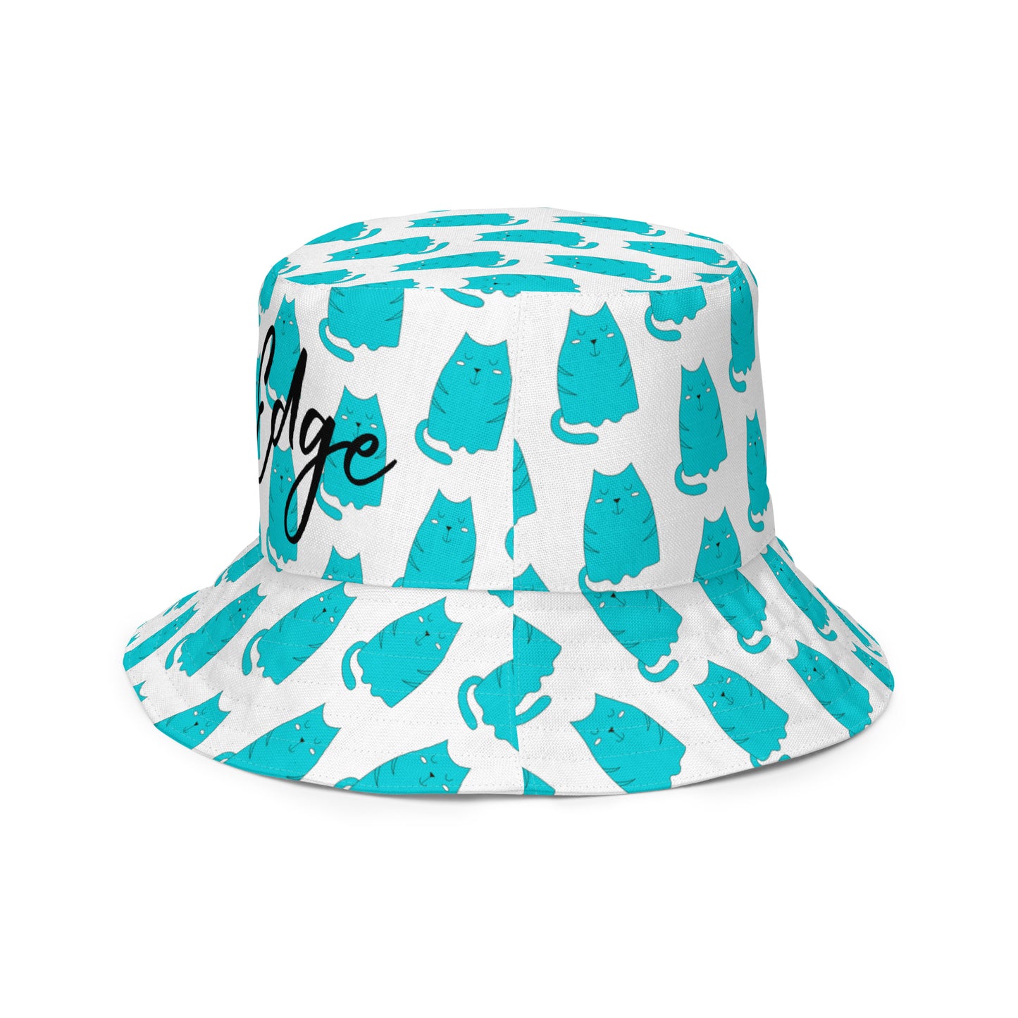 Kawaii Coloring Book "Cat Collection" by Lulu Edge Reversible Bucket Hat