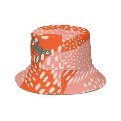 Kawaii Coloring Book "Undersea Collection" by Lulu Edge Reversible bucket hat