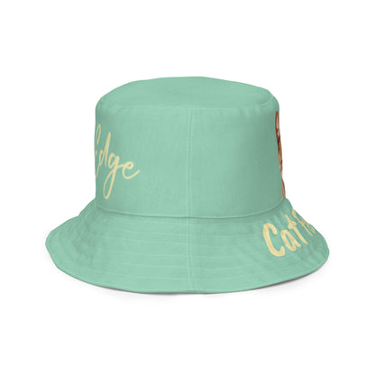 Cat Feelings "Cats With Attitude Collection" by Lulu Edge Reversible Bucket Hat