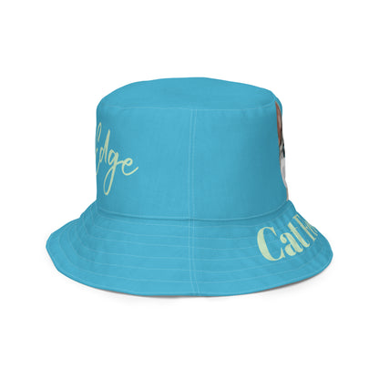 Cat Feelings "Cats With Attitude Collection" by Lulu Edge Reversible Bucket Hat