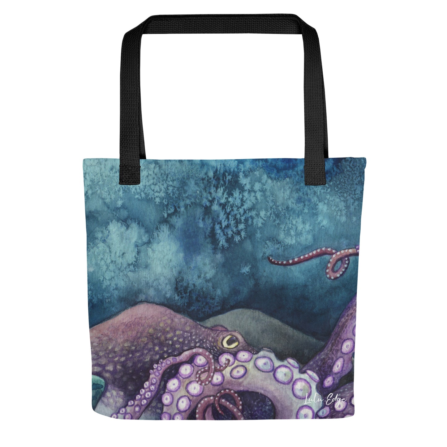 Wisdom of the Ocean "Seahorse Collection" by Lulu Edge Tote Bag