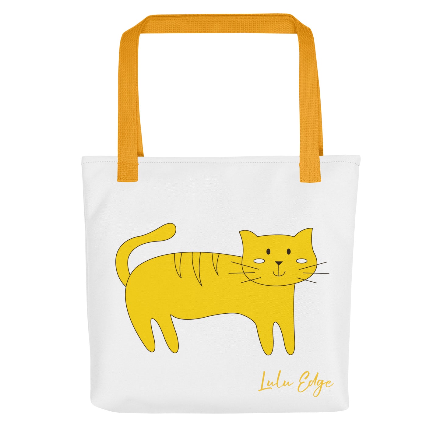 Kawaii Coloring Book "Cat Collection" By Lulu Edge Tote Bag