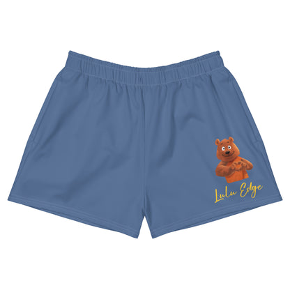 Buddha Bear "Zen Collection" by Lulu Edge Women’s Recycled Athletic Shorts