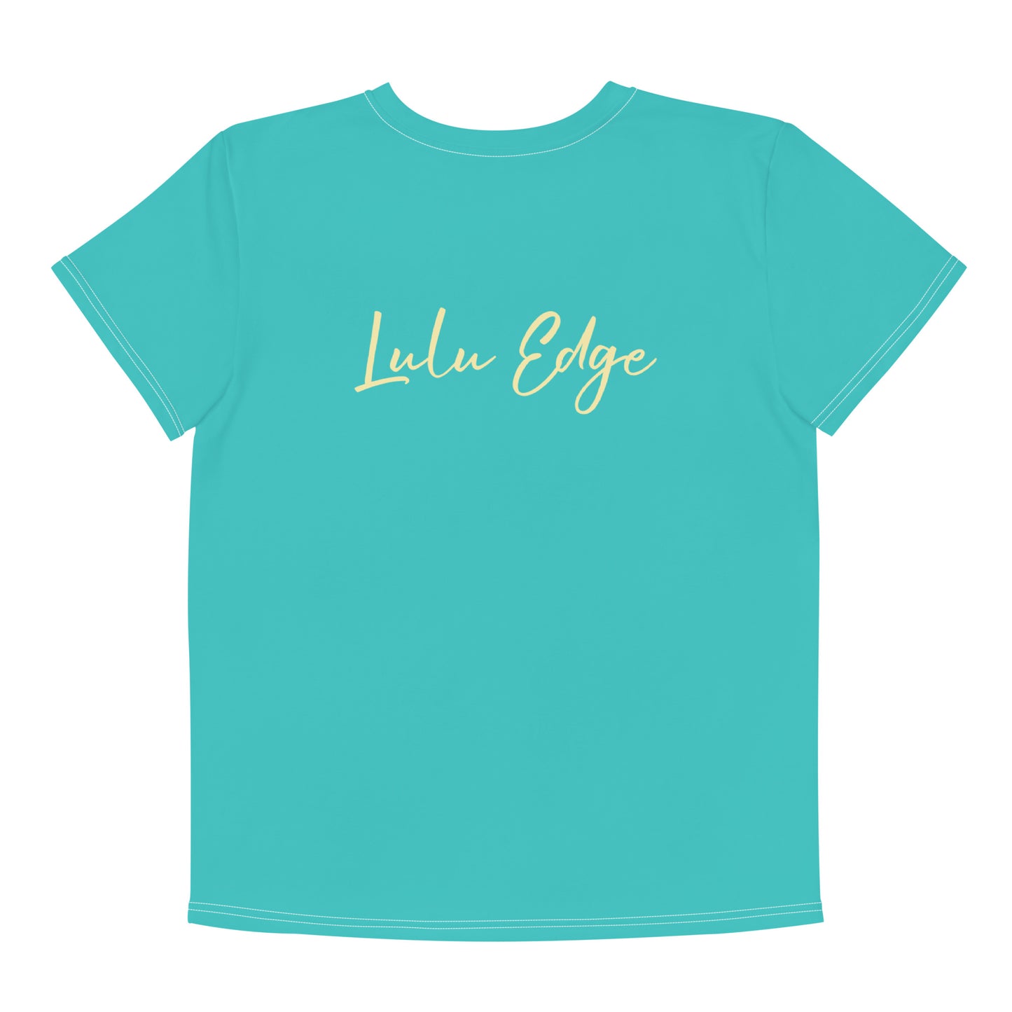 Kawaii Coloring Book "Undersea Collection" by Lulu Edge Youth Crew Neck T-shirt