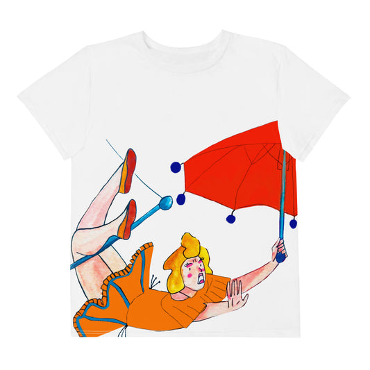 Science Mysteries "Circus Collection" by Lulu Edge Youth Crew Neck T-shirt