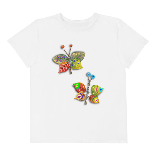 Nova the Butterfly Princess by Lulu Edge Butterfly Collection Youth crew neck t-shirt