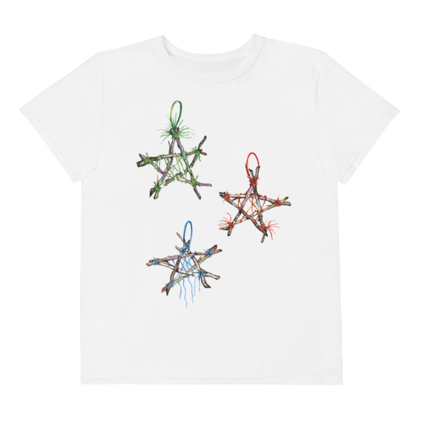 Nova the Butterfly Princess by Lulu Edge Butterfly Collection Youth crew neck t-shirt