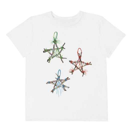 Nova the Butterfly Princess by Lulu Edge Butterfly Collection Youth crew neck t-shirt