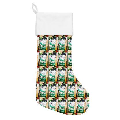 Cats Don't Like Baths "Holiday Collection" by Lulu Edge Christmas Stocking