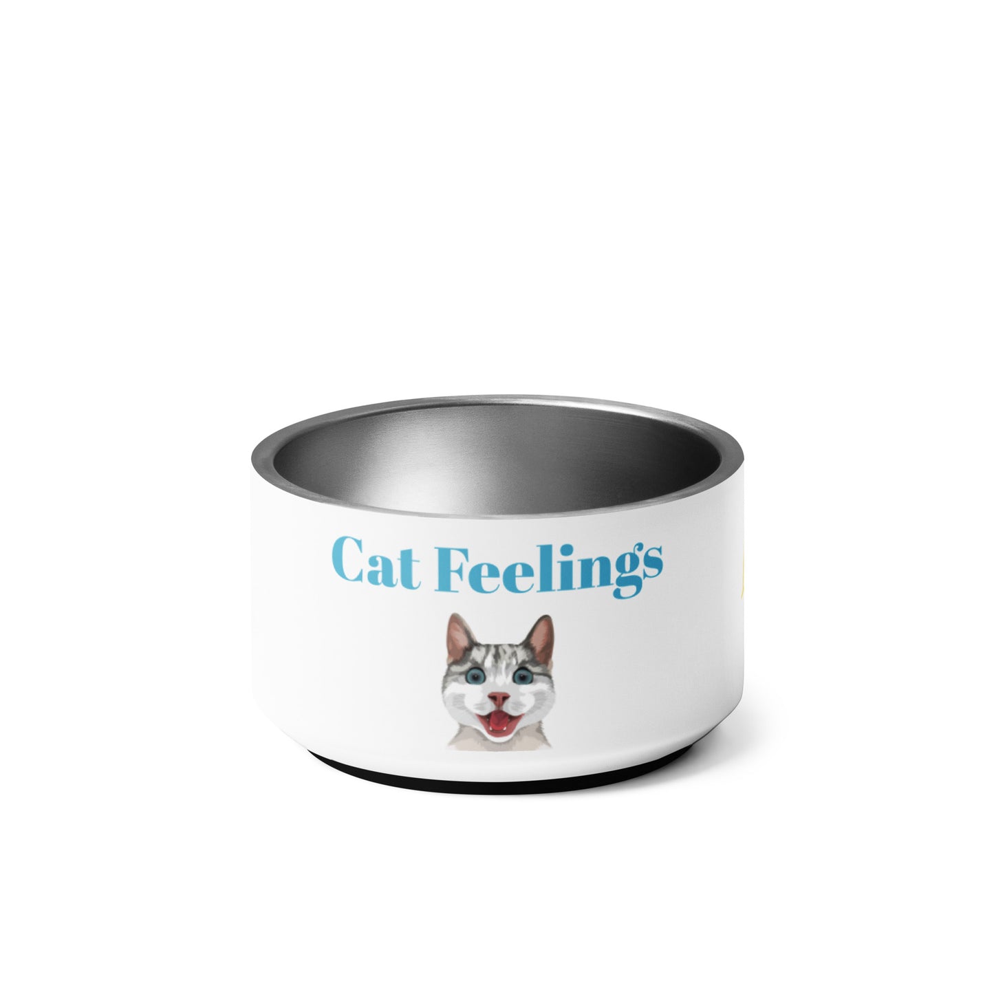 Cat Feelings "Cats with Cattitude Collection" by Lulu Edge Pet Bowl