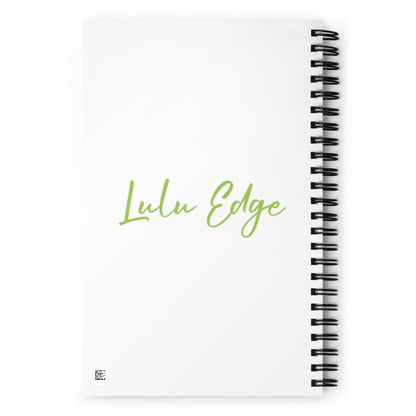 Kawaii Coloring Book "Frog Collection" by Lulu Edge Spiral Notebook