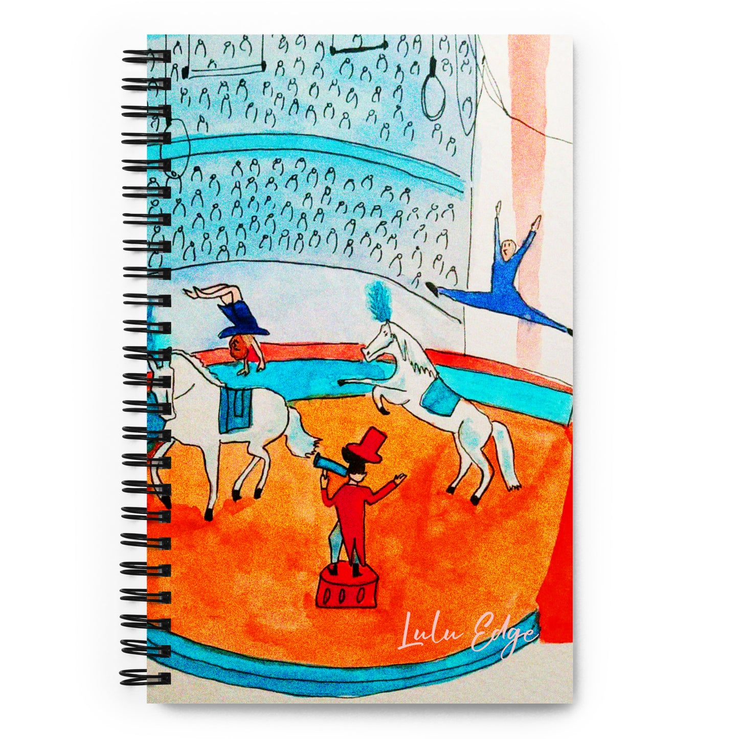 Science Mysteries "Circus Collection" by Lulu Edge Spiral Notebook