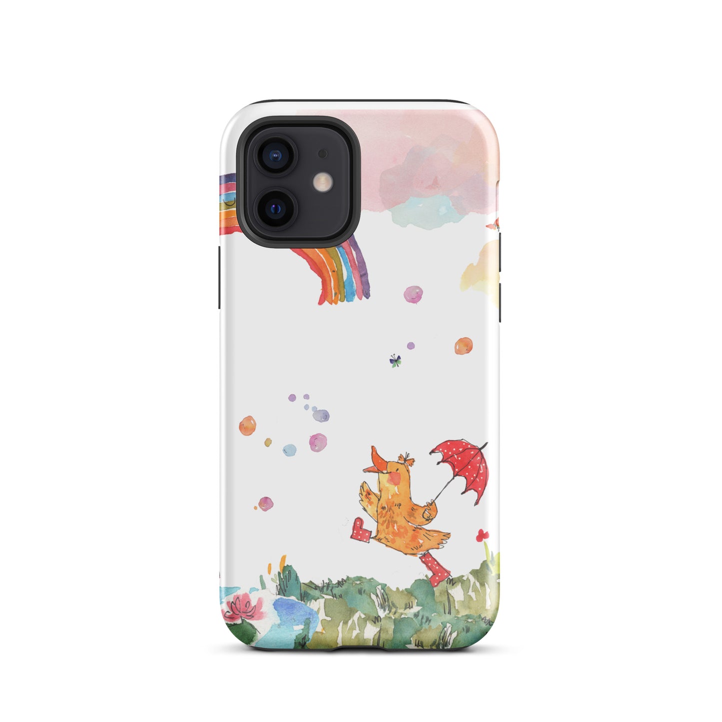 Penelope's Puddle Paddle Day "Rainbow Collection" by Lulu Edge Tough Case for iPhone®