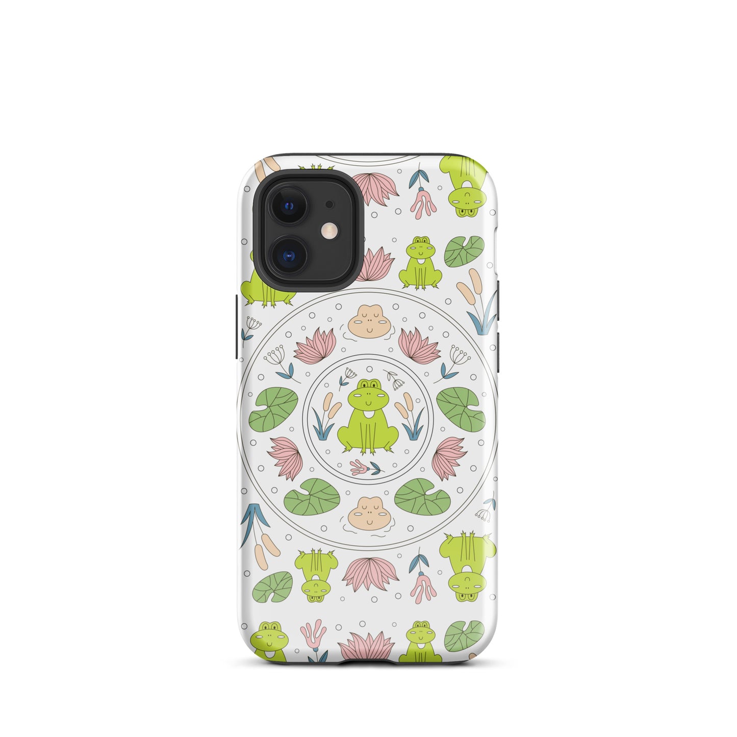 Kawaii Coloring Book by Lulu Edge Collection Frog Collection Tough Case for iPhone®