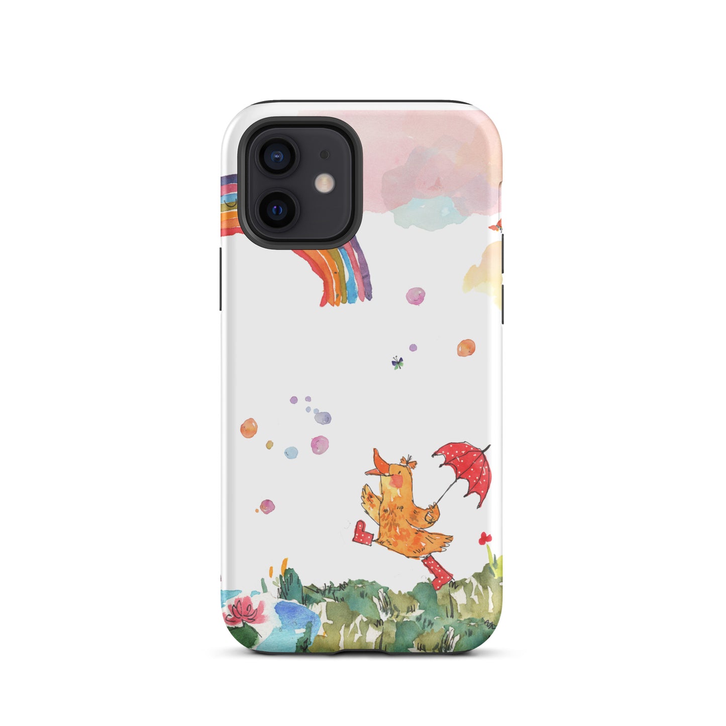 Penelope's Puddle Paddle Day "Rainbow Collection" by Lulu Edge Tough Case for iPhone®