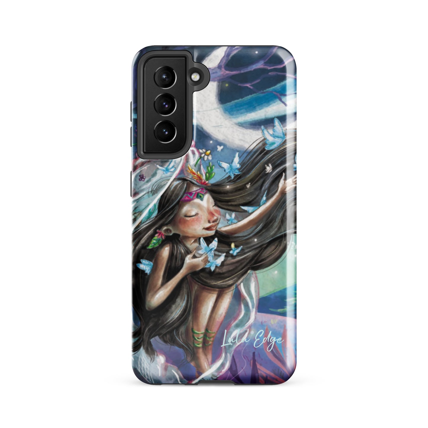 Nova the Butterfly Princess "Butterfly Collection" by Lulu Edge Tough Case for Samsung®