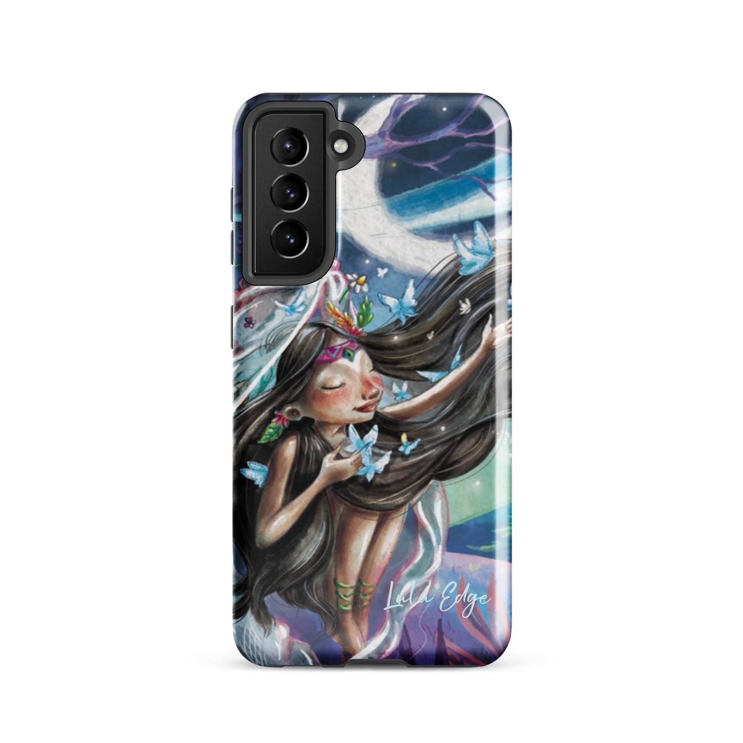 Nova the Butterfly Princess "Butterfly Collection" by Lulu Edge Tough Case for Samsung®