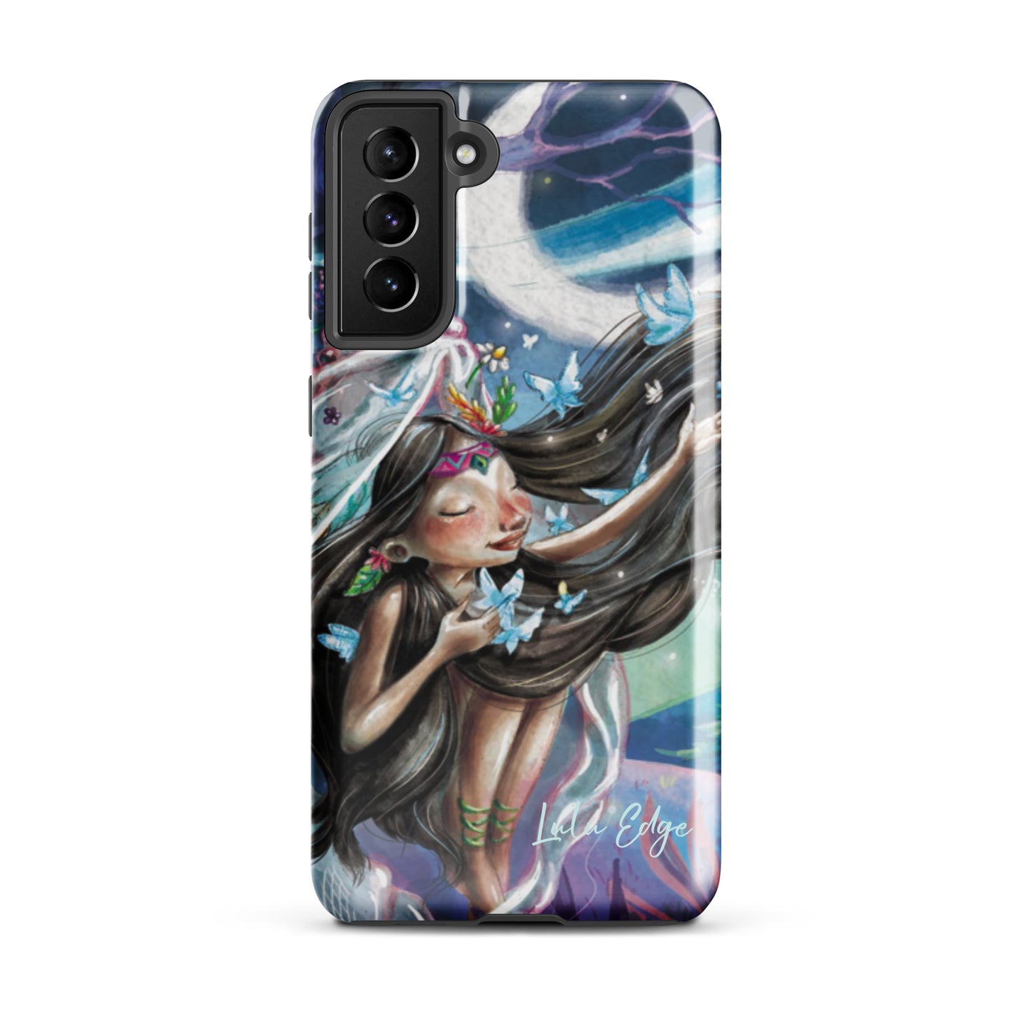 Nova the Butterfly Princess "Butterfly Collection" by Lulu Edge Tough Case for Samsung®