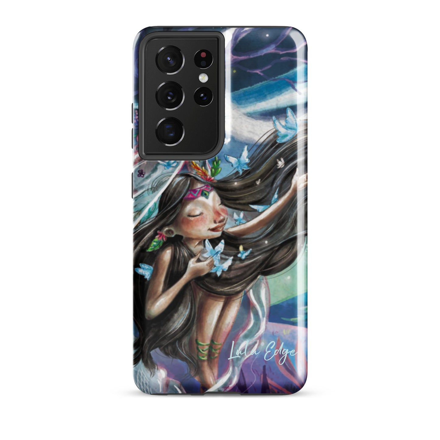 Nova the Butterfly Princess "Butterfly Collection" by Lulu Edge Tough Case for Samsung®