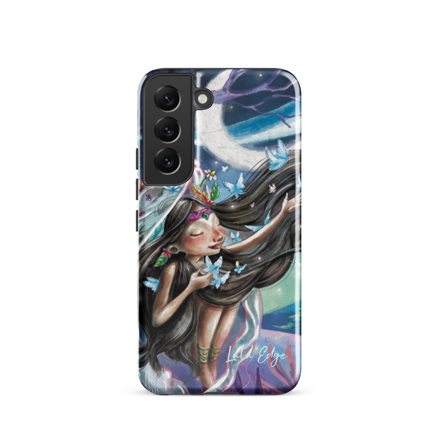 Nova the Butterfly Princess "Butterfly Collection" by Lulu Edge Tough Case for Samsung®