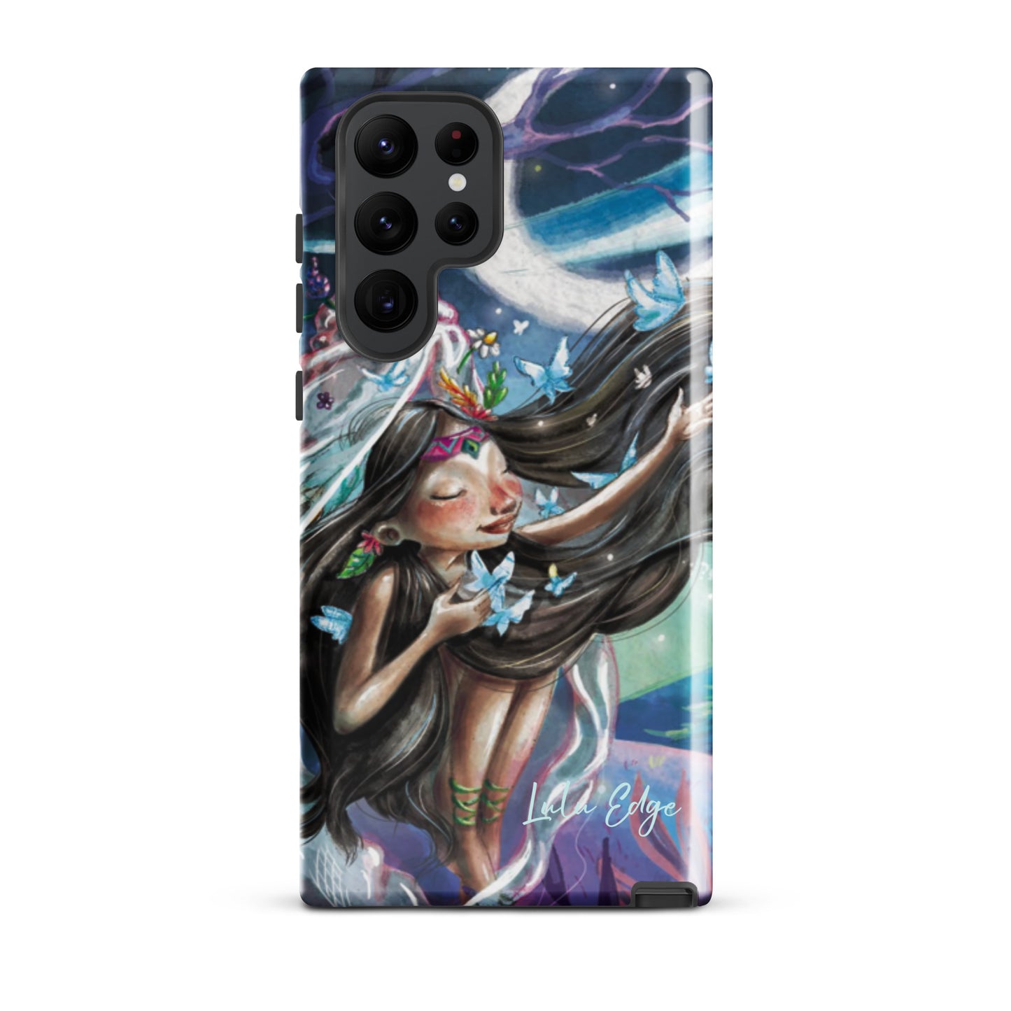 Nova the Butterfly Princess "Butterfly Collection" by Lulu Edge Tough Case for Samsung®