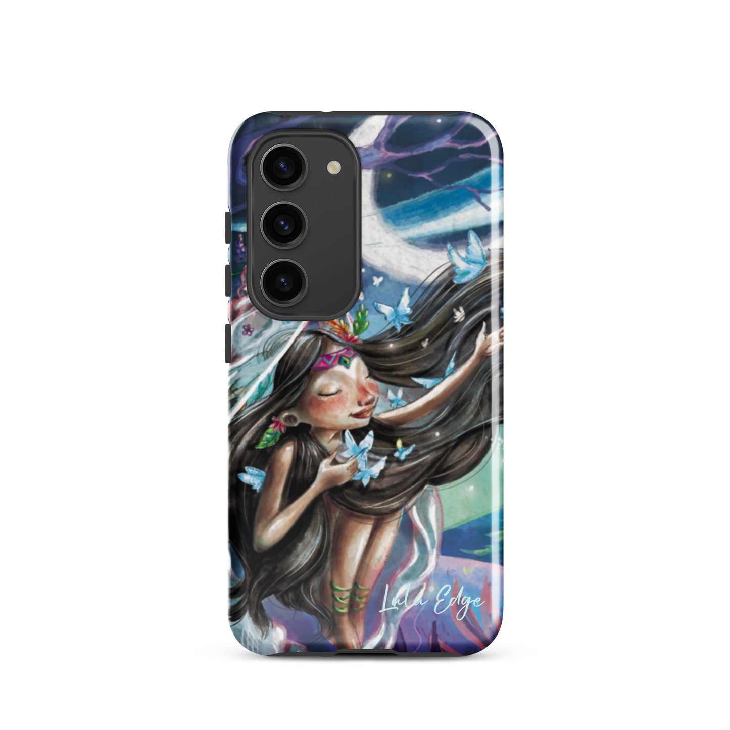 Nova the Butterfly Princess "Butterfly Collection" by Lulu Edge Tough Case for Samsung®