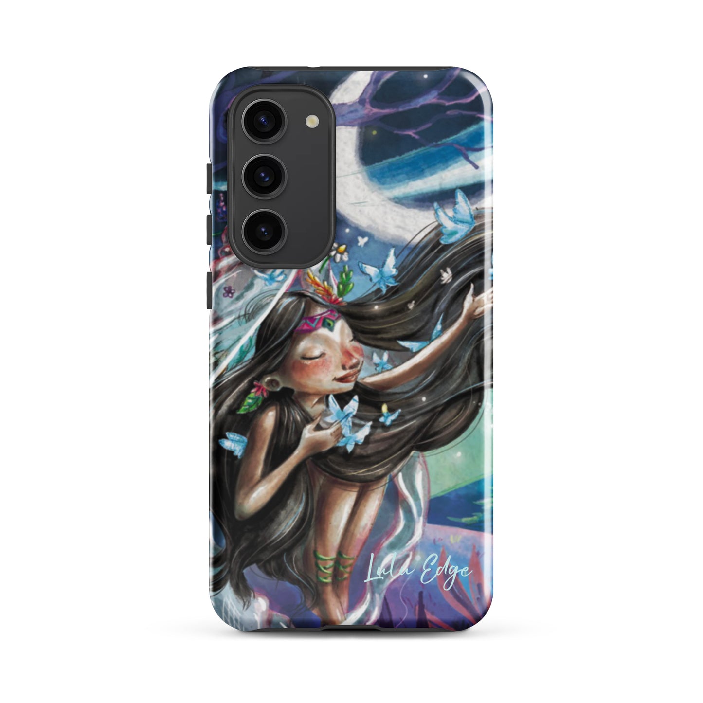 Nova the Butterfly Princess "Butterfly Collection" by Lulu Edge Tough Case for Samsung®