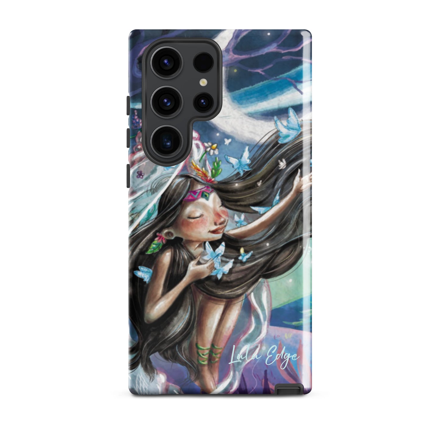 Nova the Butterfly Princess "Butterfly Collection" by Lulu Edge Tough Case for Samsung®