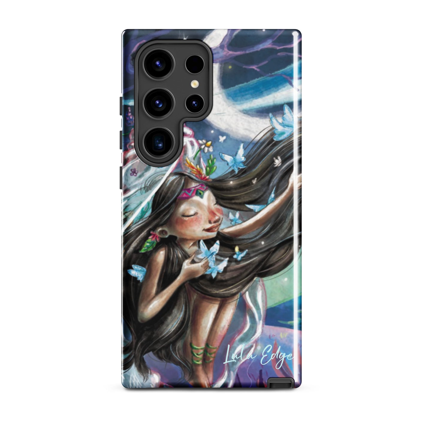 Nova the Butterfly Princess "Butterfly Collection" by Lulu Edge Tough Case for Samsung®