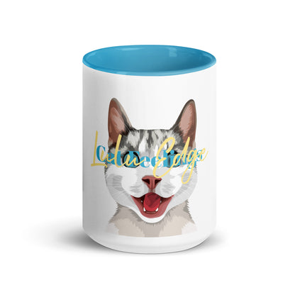 Cat Feelings "Cats with Cattitude Collection" by Lulu Edge Mug with Color Inside