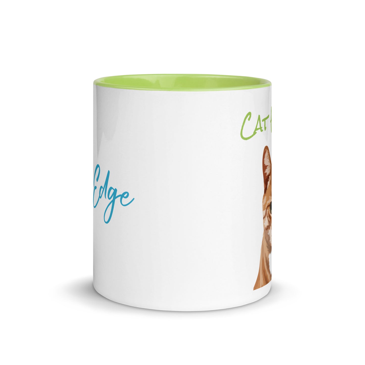 Cat Feelings "Cats with Cattitude Collection" by Lulu Edge Mug with Color Inside