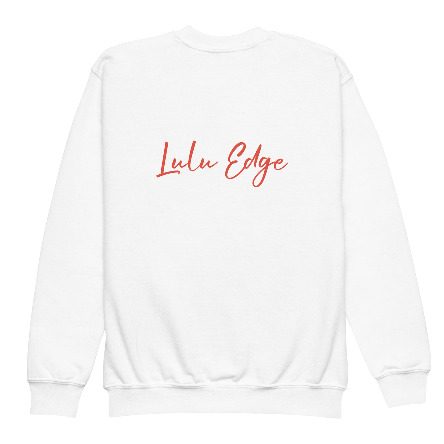 Kawaii Coloring Book "Farm Collection" by Lulu Edge Youth Crewneck Sweatshirt