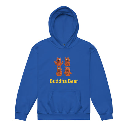 Buddha Bear "Zen Collection" by Lulu Edge Youth Heavy Blend Hoodie