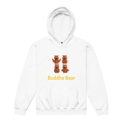 Buddha Bear "Zen Collection" by Lulu Edge Youth Heavy Blend Hoodie