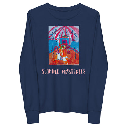 Science Mysteries "Circus" by Lulu Edge Youth Long Sleeve Tee