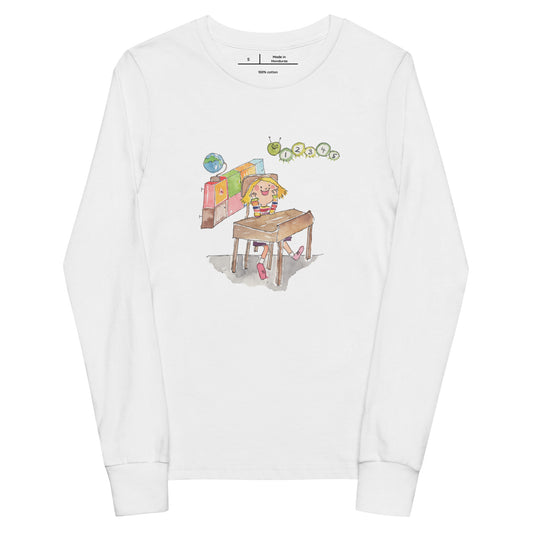 My First Week of School "First Day Collection" by Lulu Edge Youth Long Sleeve Tee