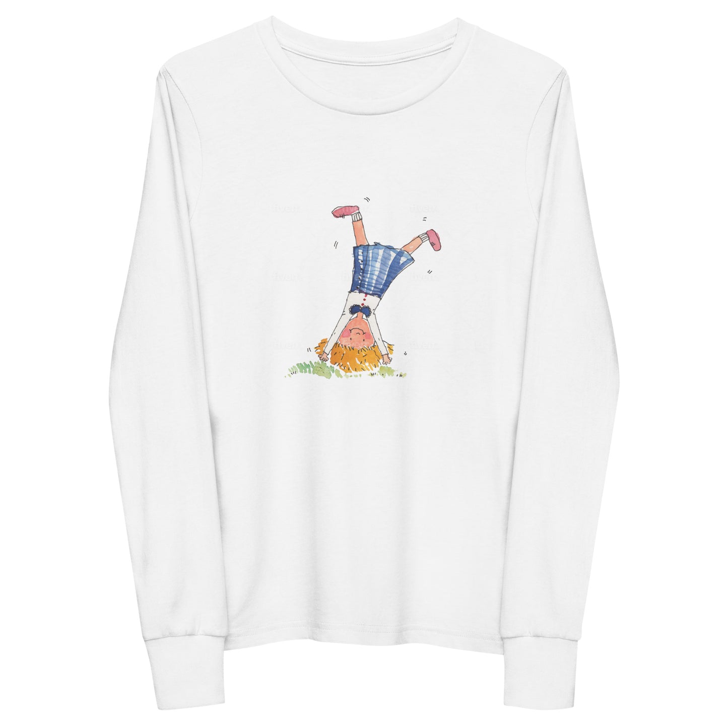 My First Week of School "First Day Collection" by Lulu Edge Youth Long Sleeve Tee