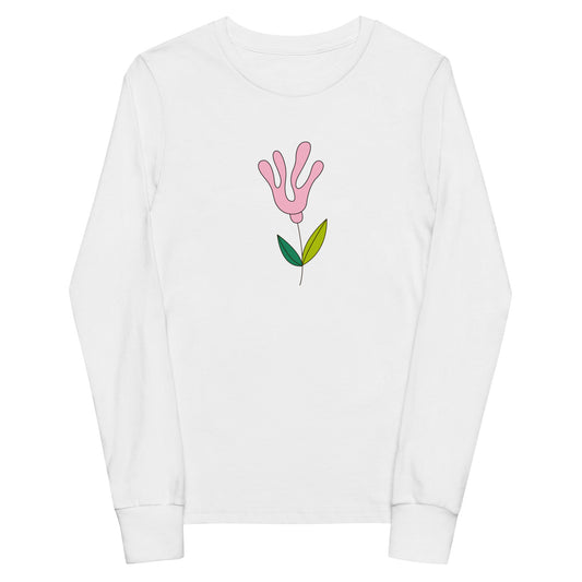 Kawaii Coloring Book "Frog Collection" by Lulu Edge Youth Long Sleeve Tee