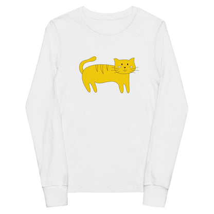 Kawaii Coloring Book "Cat Collection" by Lulu Edge Youth Long Sleeve Tee