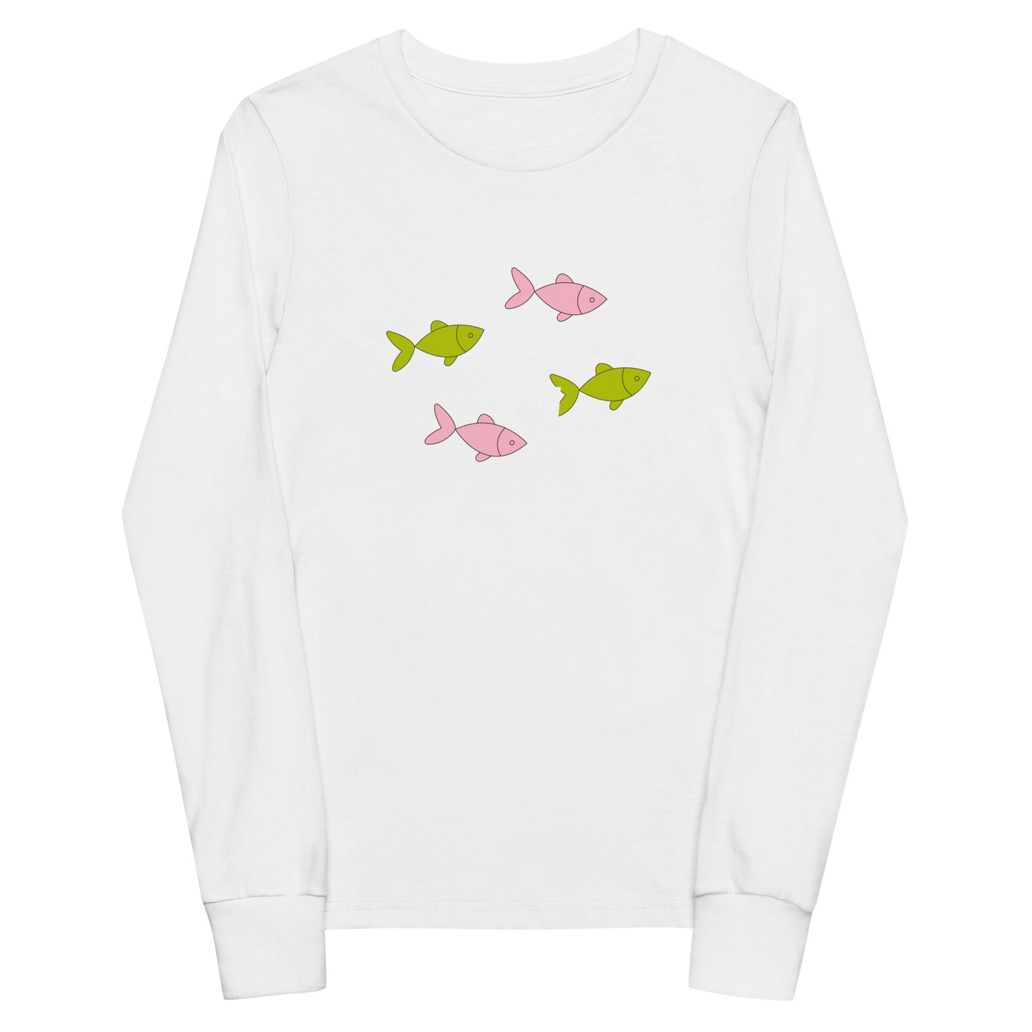 Kawaii Coloring Book "Cat Collection" by Lulu Edge Youth Long Sleeve Tee