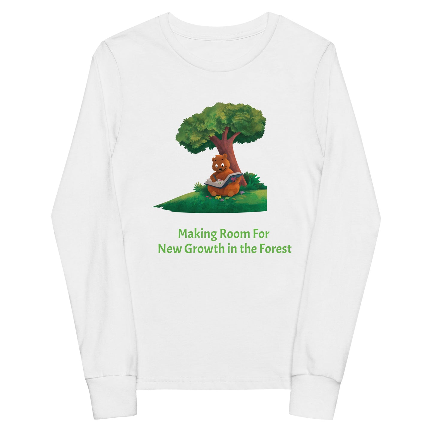 Buddha Bear "Zen Collection" by Lulu Edge Youth Long Sleeve Tee