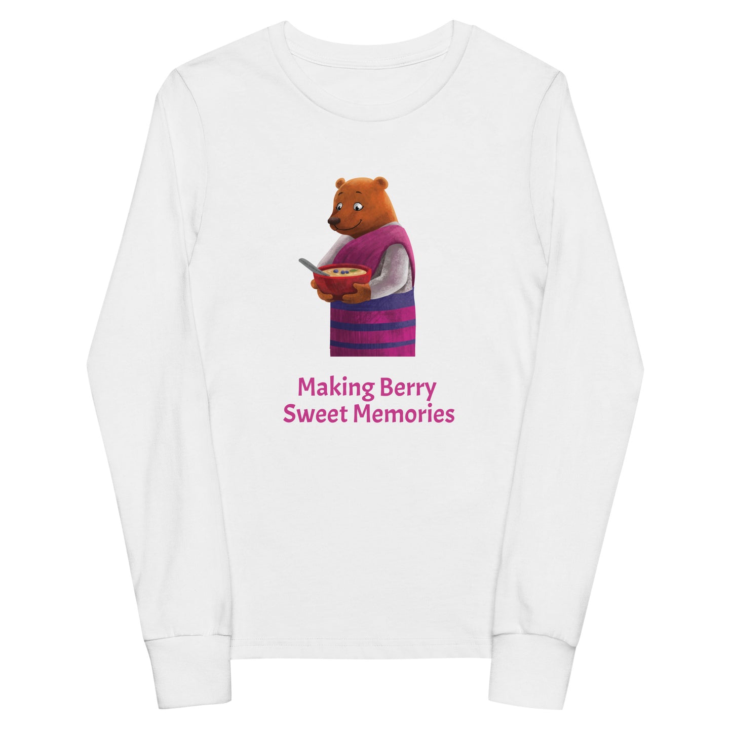 Buddha Bear "Zen Collection" by Lulu Edge Youth Long Sleeve Tee