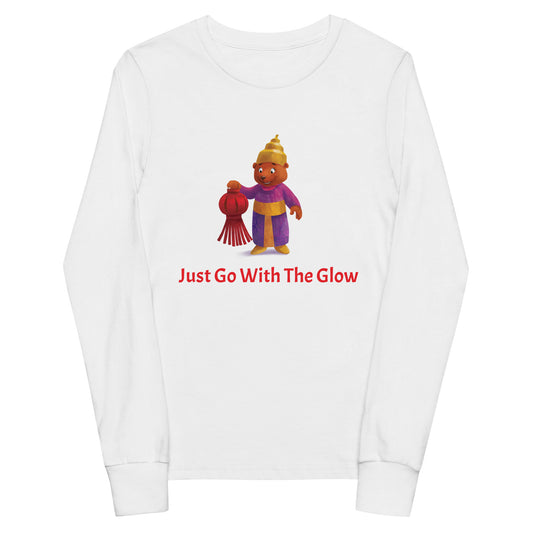 Buddha Bear "Zen Collection" by Lulu Edge Youth Long Sleeve Tee