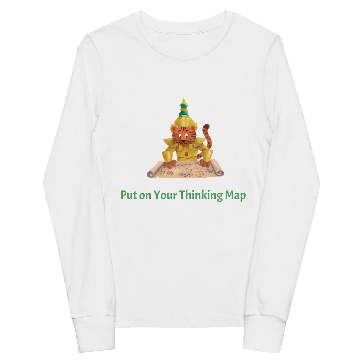 Buddha Bear "Zen Collection" by Lulu Edge Youth Long Sleeve Tee