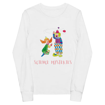 Science Mysteries "Circus Collection" by Lulu Edge Youth Long Sleeve Tee