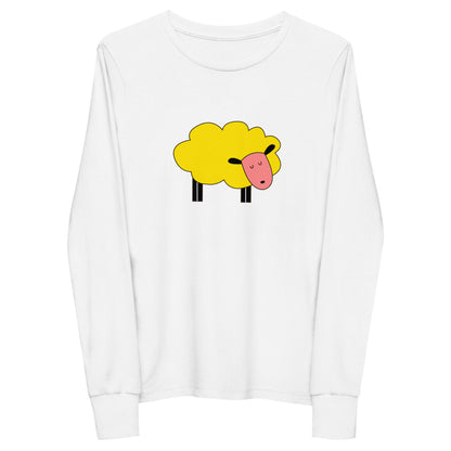 Kawaii Coloring Book "Farm Collection" by Lulu Edge Youth Long Sleeve Tee