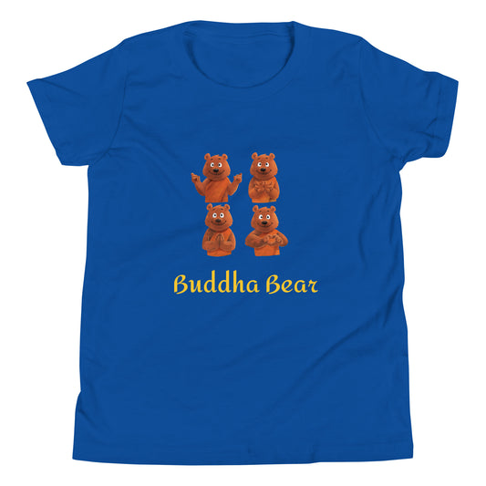 Buddha Bear "Zen Collection" by Lulu Edge Youth Short Sleeve T-Shirt