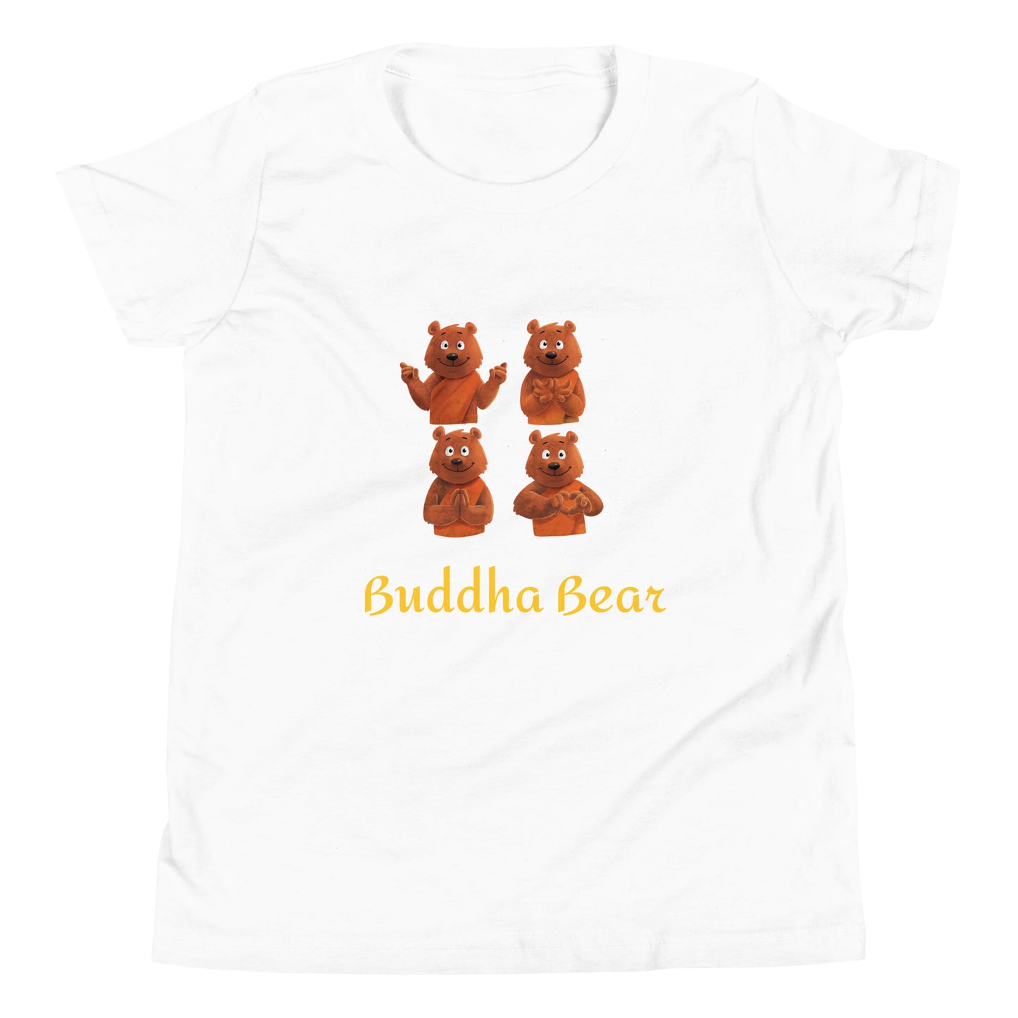 Buddha Bear "Zen Collection" by Lulu Edge Youth Short Sleeve T-Shirt